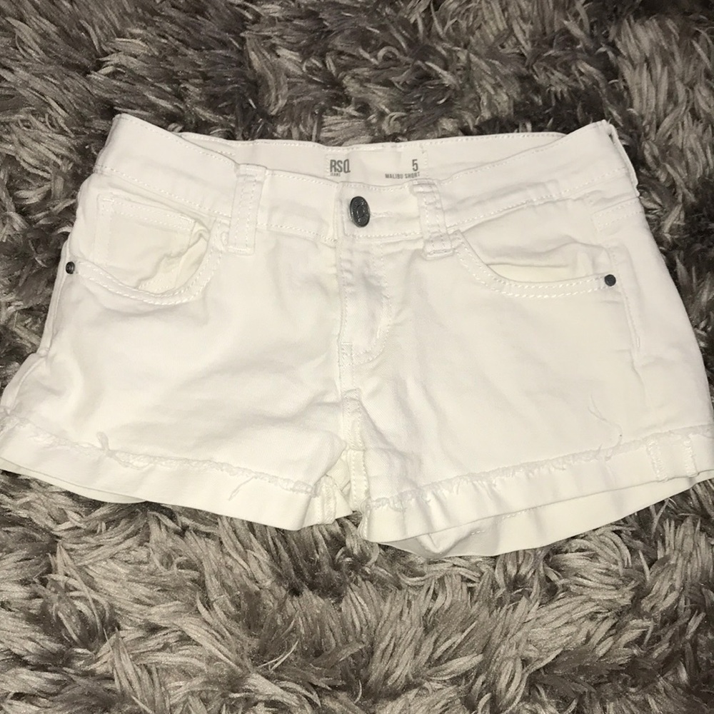 white shorts